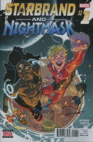 Звезден марка и маска голям кошмар 1 VF / NM ; Комиксите на Marvel