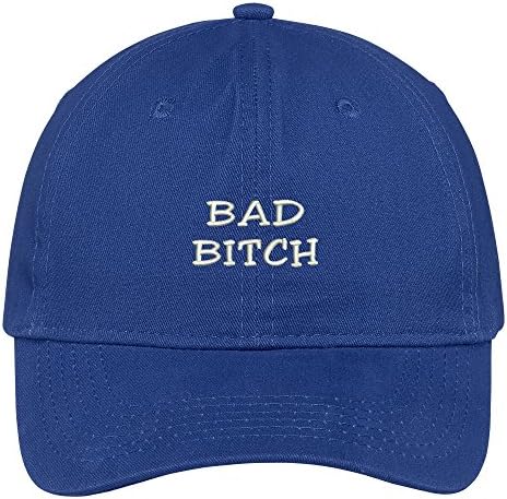 Моден Магазин за Дрехи Bad Кучка Бродирани бейзболна шапка от Висококачествено Матово Памук с бродерия