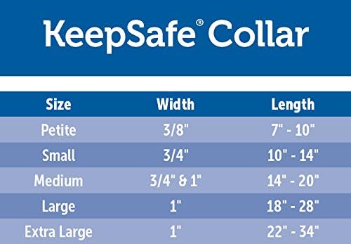 Подвижна яка PetSafe KeepSafe, предотвратяване на нещастни случаи с ошейником за вашето куче или кученце голяма сигурност, Съвместими с помощта на каишка, малък размер