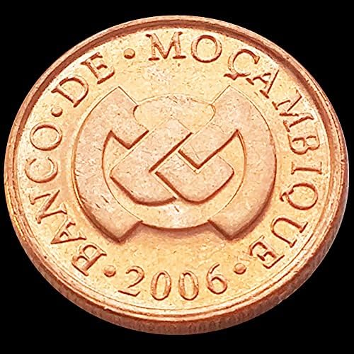 Монета на Мозамбик на 1 сантима Възпоменателна Монета Случайно г.