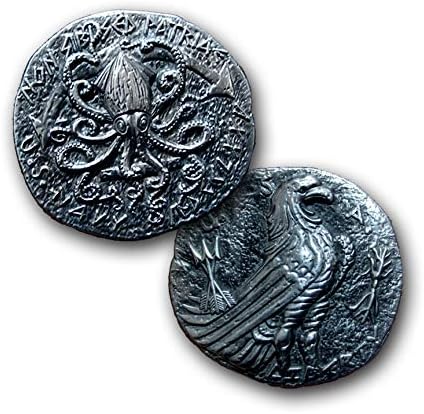 Древна Военна Монета на ВМС на САЩ Кракен