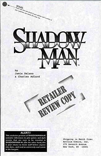 Shadowman (Vol. 2) 5 Пепелник VF /NM; комикс Acclaim
