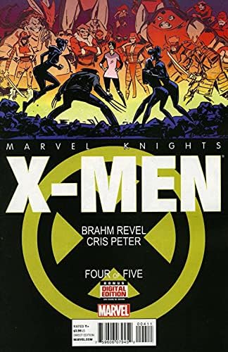 Рицарите на Marvel: Хората X 4 VF / NM ; Комикс на Marvel