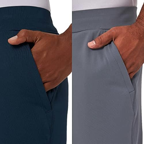 32 Градуса Прохладата на Мъжки къси панталони 2 Pack Stretch Active Comfort Performance от 2-те опаковки