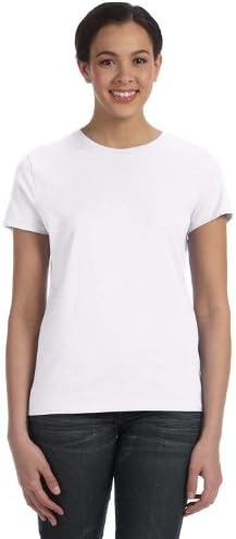 Женска тениска Hanes Nano-T Бял цвят