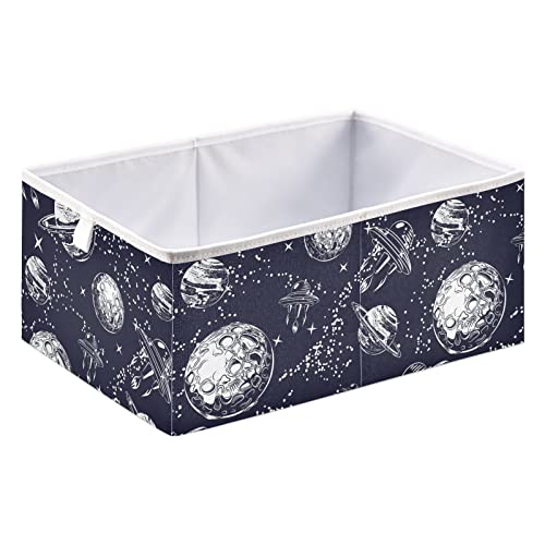 Кутия за съхранение на Cosmos Blue Cube, Сгъваеми кутии за съхранение, Водоустойчив кош за играчки, Органайзер