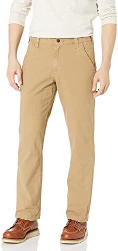 Мъжки холщовые работни панталони Carhartt от устойчив материал Flex® Свободно намаляване на