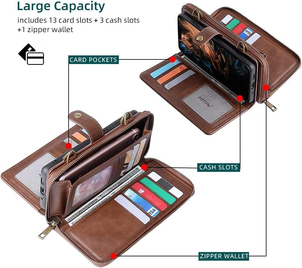 TianYaOutDoor е Съвместим с iPhone 14 Pro Max Чантата Магнитни Подвижна чанта за Носене през рамо с каишка на