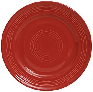 Концентрическая чиния от остекленного порцелан Tuxton CQA-120, 12 инча, лют червен пипер (опаковка от 6 броя),