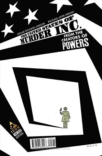United States of Murder Inc, #5A VF ; Икона на комикса
