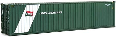40 фута контейнер Hi-Cube с вълнообразна повърхност в събирането - Linea Mexicana