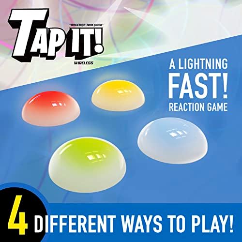 Безжична една от най-съвременните конзола Fotorama Tap It, 4 забавни игри в една, развиват визуално-моторна