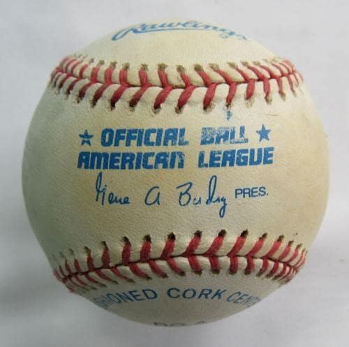 Рон Blomberg Подписа Автограф Rawlings Baseball B89 - Бейзболни Топки С Автографи