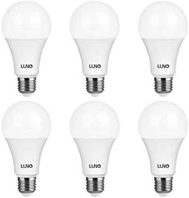 Led лампа LUNO А21 с регулируема яркост, 15 W (еквивалент на 100 Вата), 1600 Лумена, 2700 К (мека), Средна база
