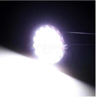 Най-добрата покупка (6 бр.) 5-Ваттная дискова led лампа T4 G4 12-24 ac /dc, 48SMD 3014 LED, 5 W цвят бял (подмяна