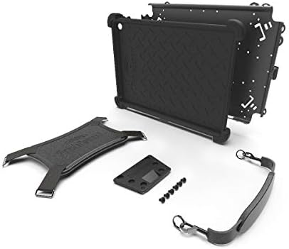 Ультрапрочный калъф MobileDemand за iPad 10.2 – Дръжка портфейл, каишка за задната част на ръката – на Кутията