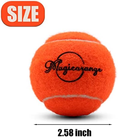 Тенис топки Magicorange, 60 Опаковки топки за Тенис за напреднали тренировки, Спортни Топки, Топки за игра с