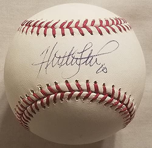 MLB бейзбол с автограф на Улица Хюстън