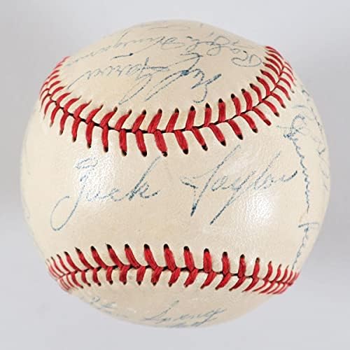 1949 Екипът на Сейнт Луис Browns-Бейзбол с автограф – COA JSA - Бейзболни топки с автографи