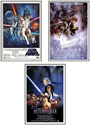 Комплект от 3 - Те Оригинални класически, плакат на филма Междузвездни войни 24x36