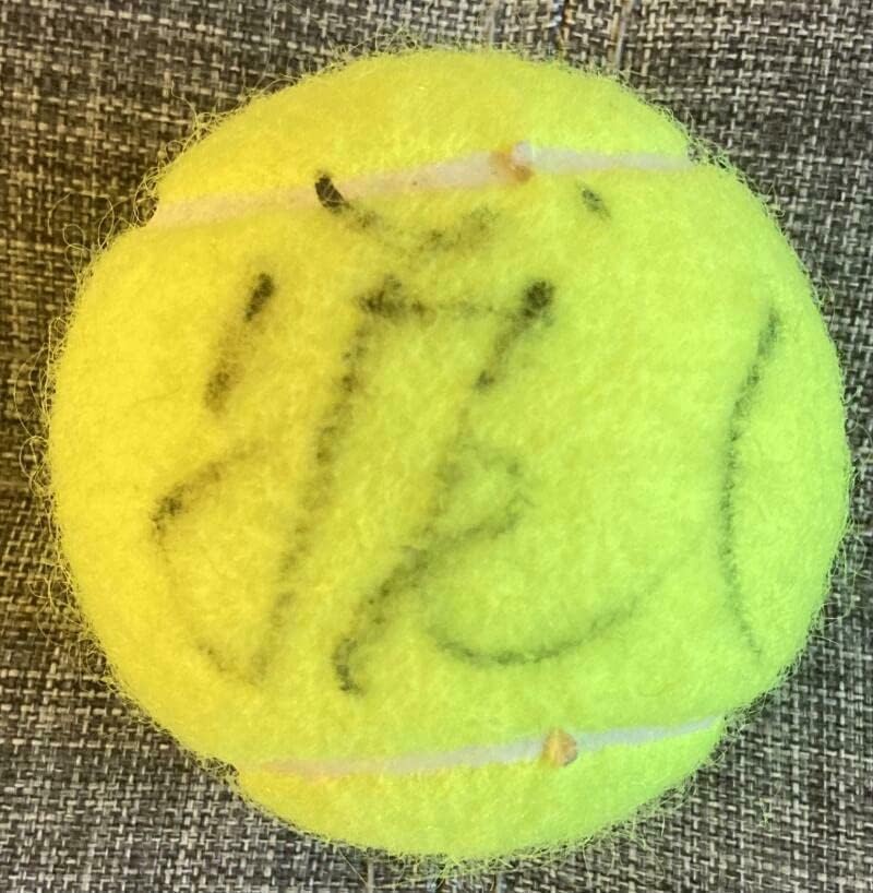 Елена Yankovich Подписа Нов топката на Легендарната Чемпионки Тенис с Автограф Coa - Тенис топки С Автограф