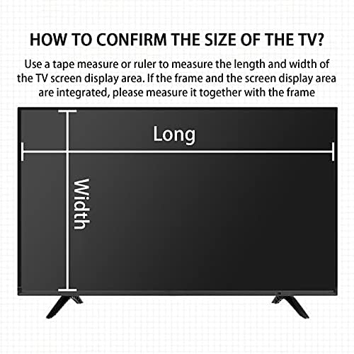 Защитно фолио за екрана на телевизора ALGWXQ със защита от синя светлина, 27-75 инча, със защита от отблясъци